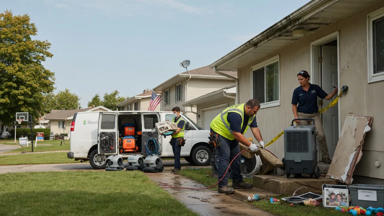 Water Damage Restoration in Grammer, IN near me